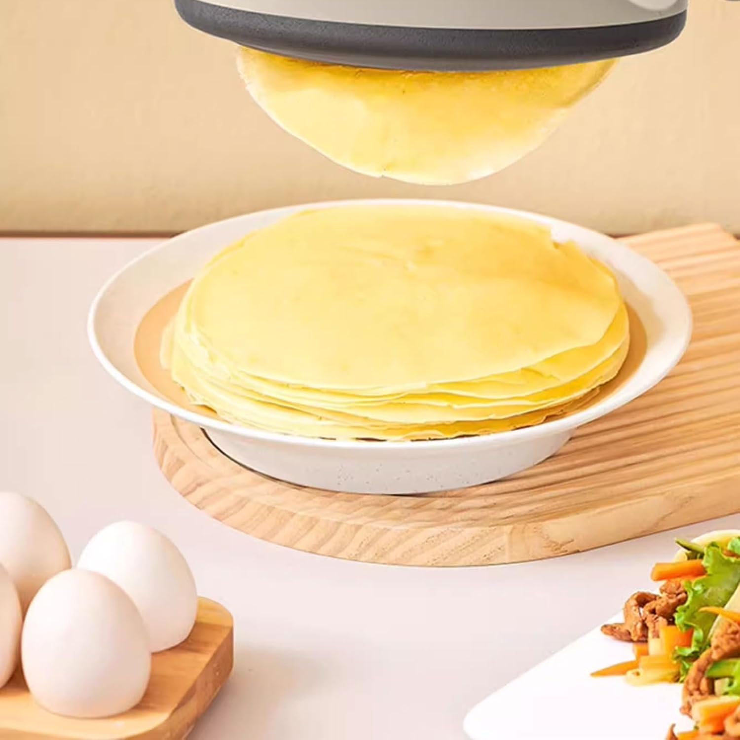 ماكينة صنع الكريب الكهربائية