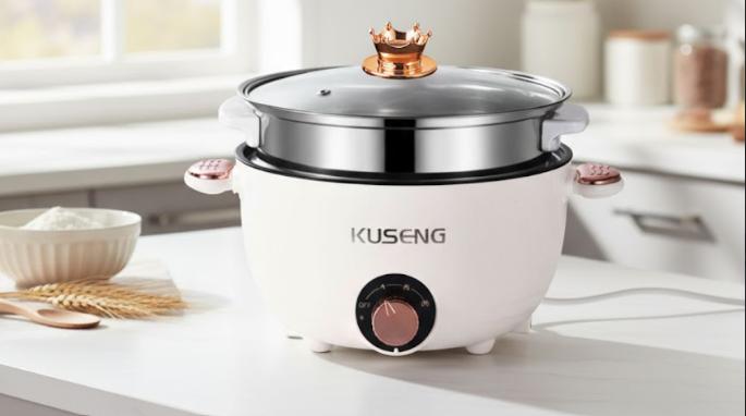 قدر الكسكس الكهربائي 28 سم