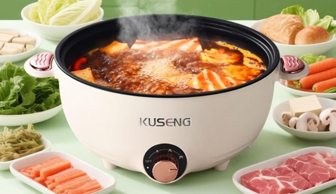 قدر الكسكس الكهربائي 28 سم